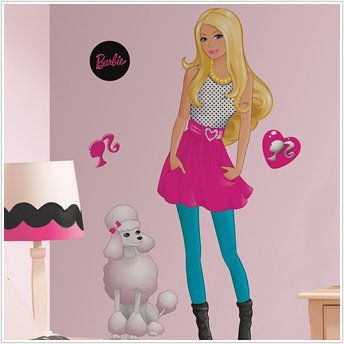 barbie wall print