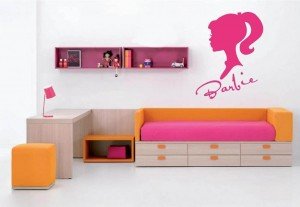 barbie decals for walls