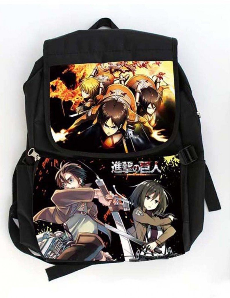 attack on titan backpack hangers