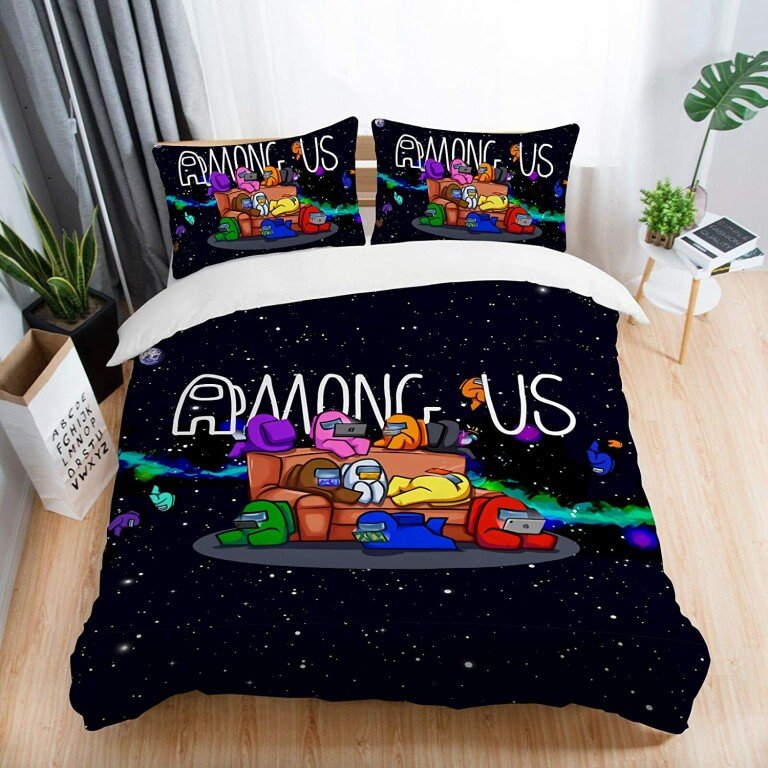 Among Us Bedding Gamer Bedroom Cool Stuff To Buy And Collect 8576