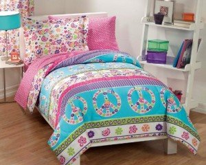peace sign bedding
