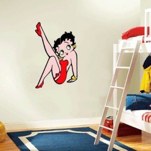 betty boop wall decal