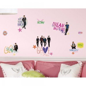 big time rush wall sticker