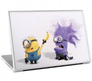 despicable me laptop decal