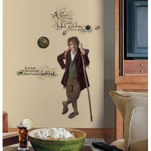 hobbit wall decal bilbo