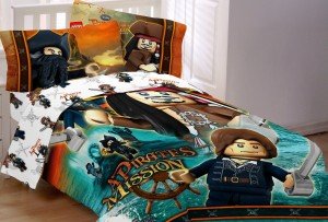 lego pirates of caribeean comforter