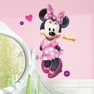 minnie mouse wall decals