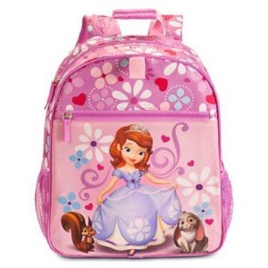 sofia the first backpack pink