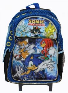 sonic rolling backpack
