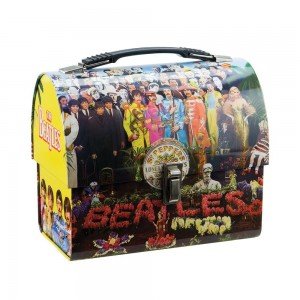 the beatles metal lunch box