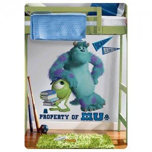 monsters university wall decals