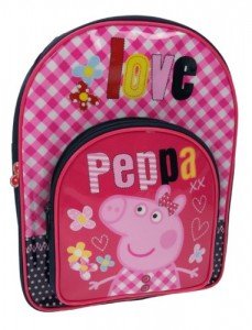 peppa pig backpack pink