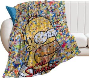 simpsons blanket