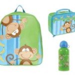 Adorable Stephen Joseph MONKEY Backpack and Lunch Bag