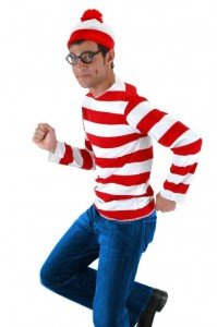 wheres wally costume adult