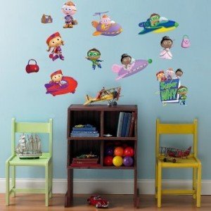 super why wall decals