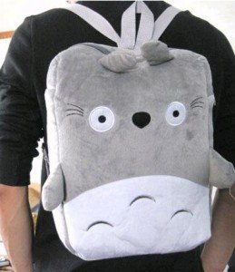 totoro plush backpack
