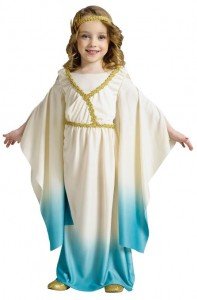 athena blue toddler costume