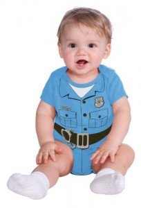 police costume infant