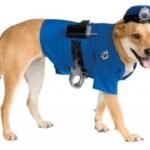 Police Costume for Pet Dog