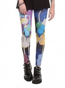 adventure time night leggings