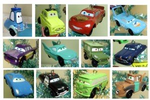 disney cars christmas ornament