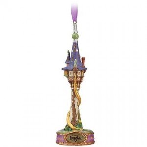 disney tangled castle ornament