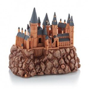 harry potter castle hogwart ornament