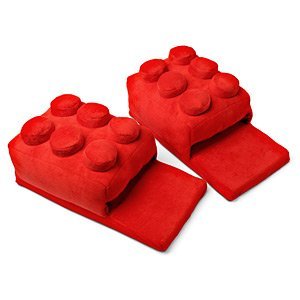 lego slippers red
