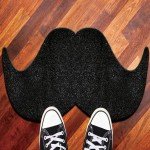 Mustache Doormat