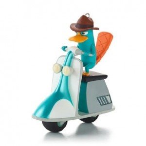 phineas and ferb ornament agent p