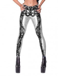 skeleton leggings xray