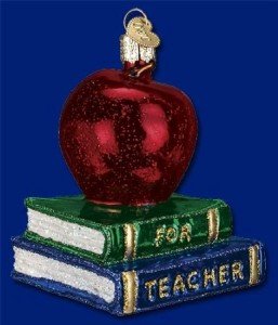 teacher ornament