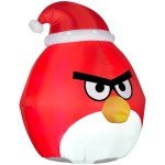 Angry Birds Christmas Inflatable