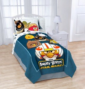 angry birds star wars blanket