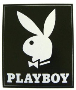 playboy blanket black