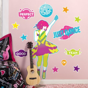 just dance wall decal