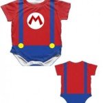 Super Mario Bros Bodysuit Romper Snapsuit