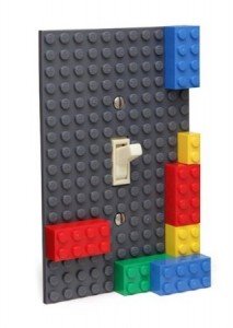 building brick switch light cover