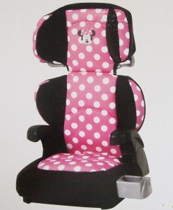 minnie mouse booster car seat