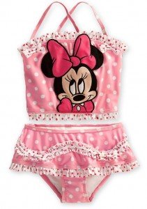 minnie mouse swimsuit pink