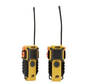 nerf walkie talkies yellow