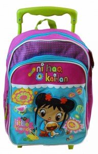 ni hao kai lan backpack rolling