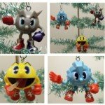 Pac Man Christmas Ornaments