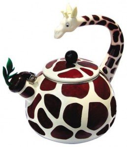 tea kettle giraffe