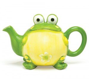 tea pot frog