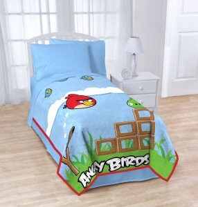 angry birds bedding blanket