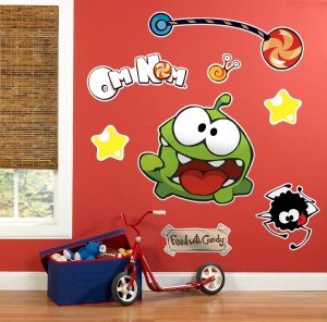 cut the rope wall decal