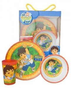 go diego go dinnerware