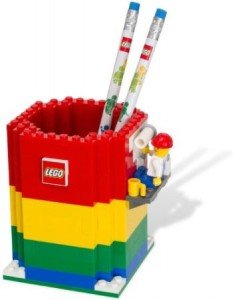 lego pencil holder 1